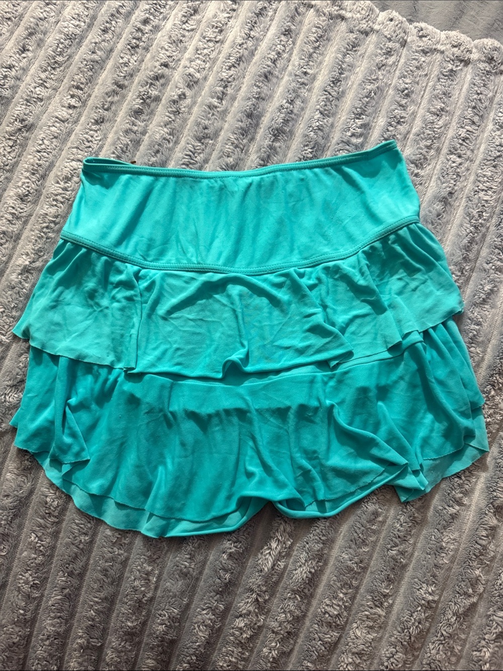 Xhilaration Y2K Bright Teal Aqua Blue Swim Skirt- Mermaidcore
